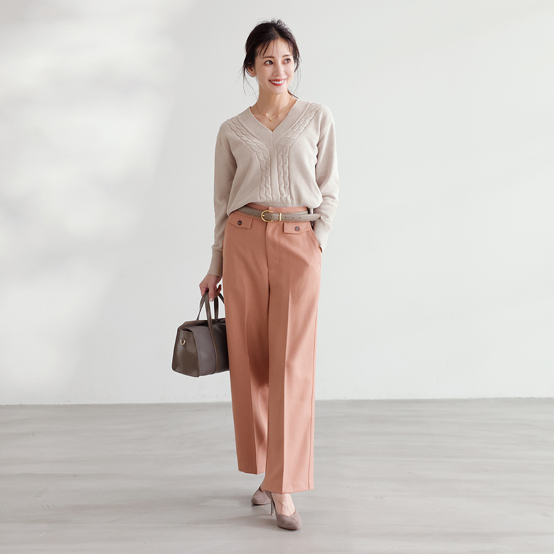 フラップデザインセンタープレスパンツ | ラインナップ | ファッションレンタル【EDIST. CLOSET】