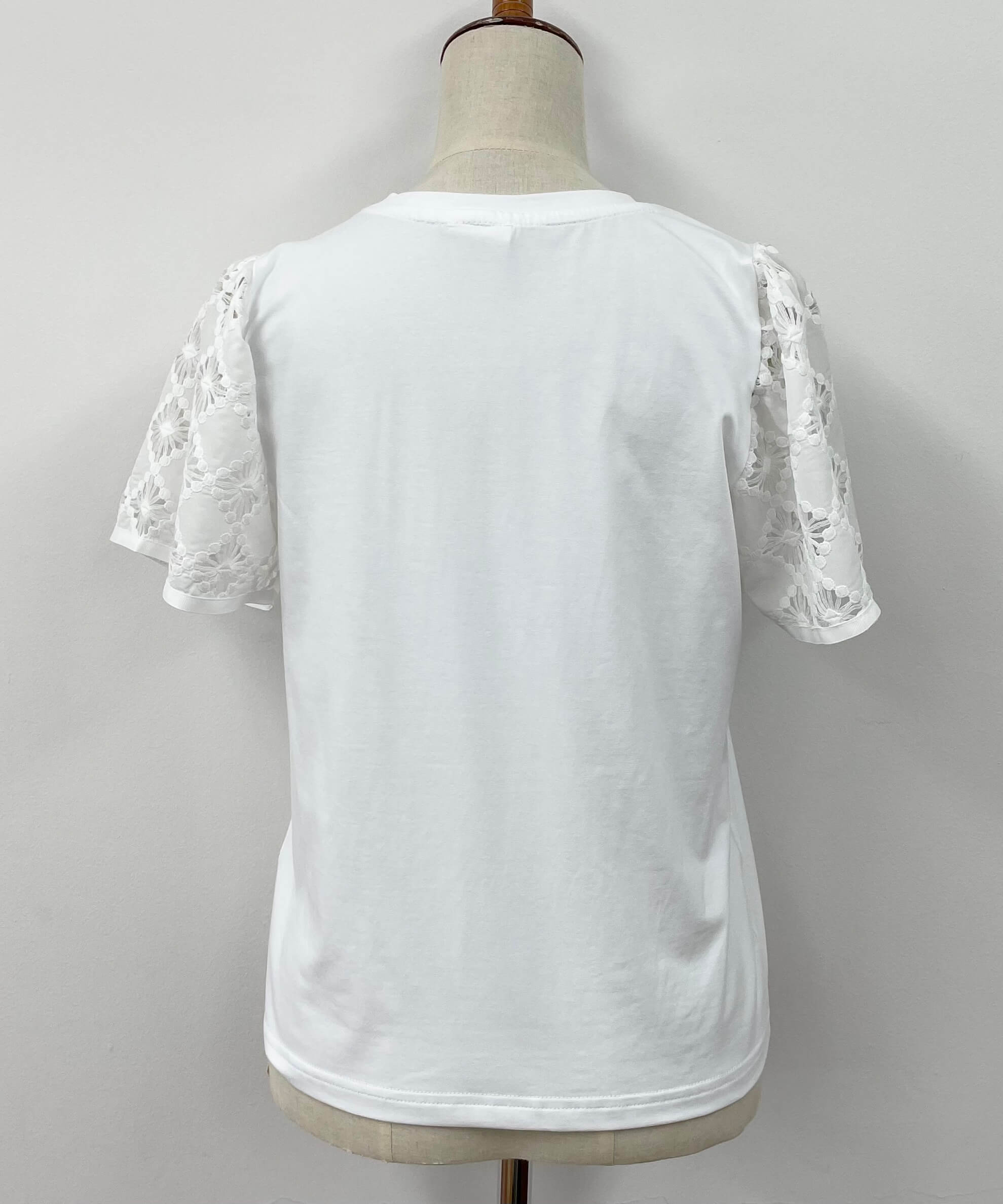 ★プライスダウン・50％OFF★エンブロイダリー袖カットソー | WEBストア | ファッションレンタル【EDIST. CLOSET】