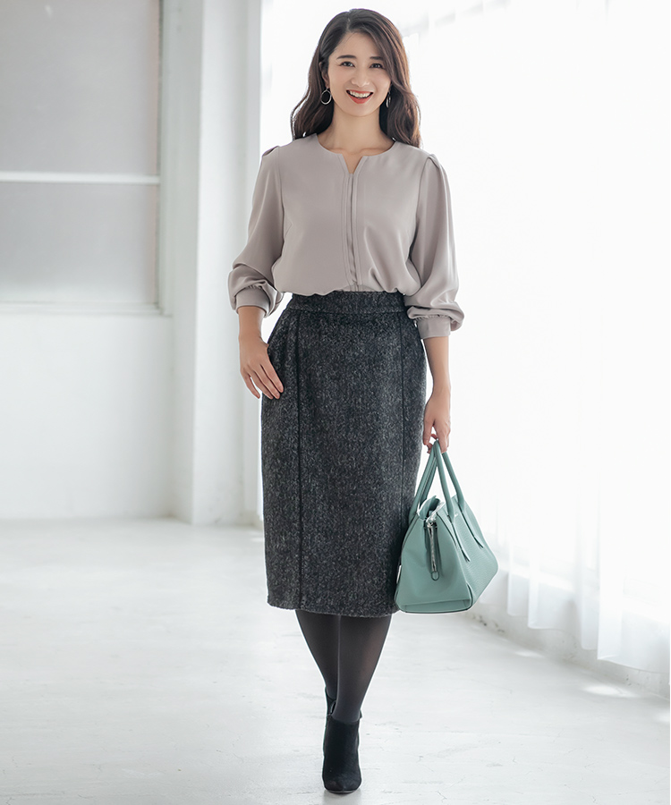 【謝恩SALE】★アウトレット特別価格★厚地ツイードスカート | WEBストア | ファッションレンタル【EDIST. CLOSET】