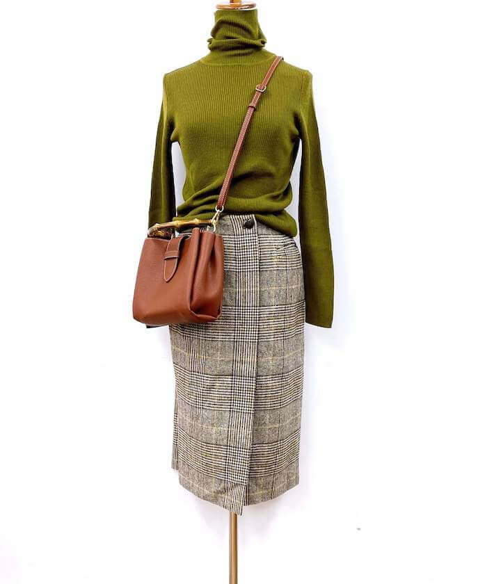 ★10％OFF★２WAYタッセル付きバンブーハンドルショルダーバッグ | WEBストア | ファッションレンタル【EDIST. CLOSET】