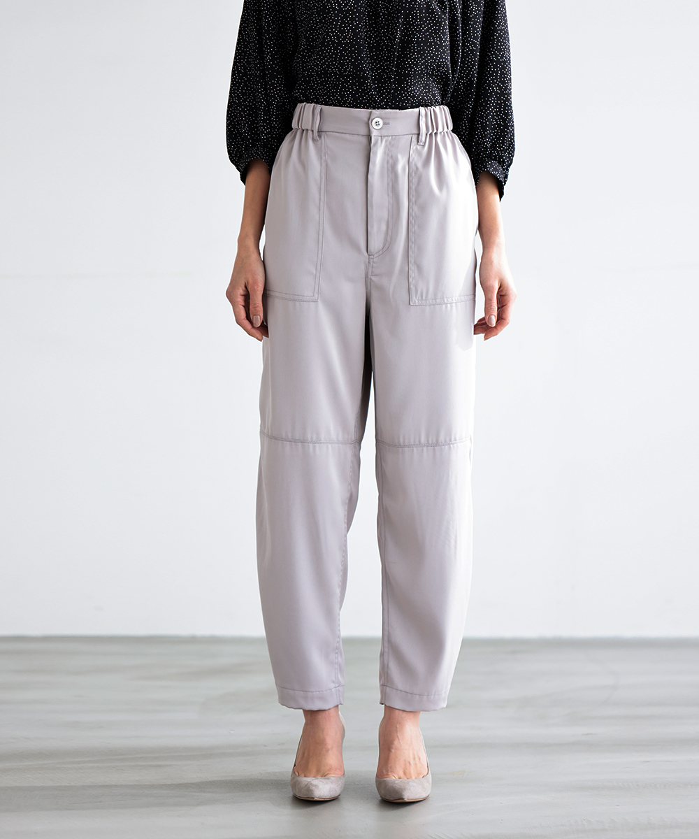 【LAST SALE】未使用品・グロッシー２wayシルエットカーゴパンツ | WEBストア | ファッションレンタル【EDIST. CLOSET】