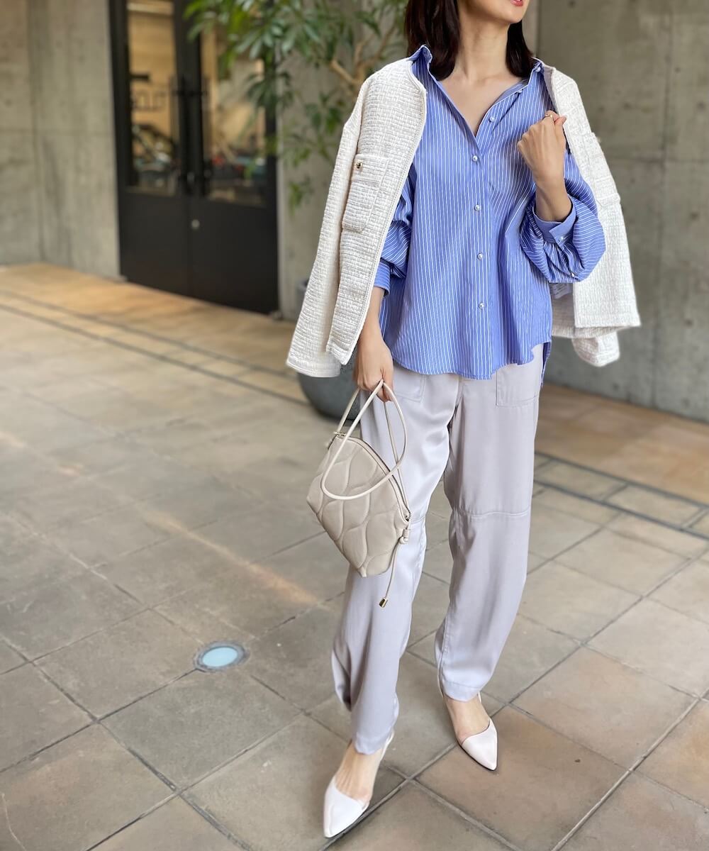 【LAST SALE】未使用品・グロッシー２wayシルエットカーゴパンツ | WEBストア | ファッションレンタル【EDIST. CLOSET】