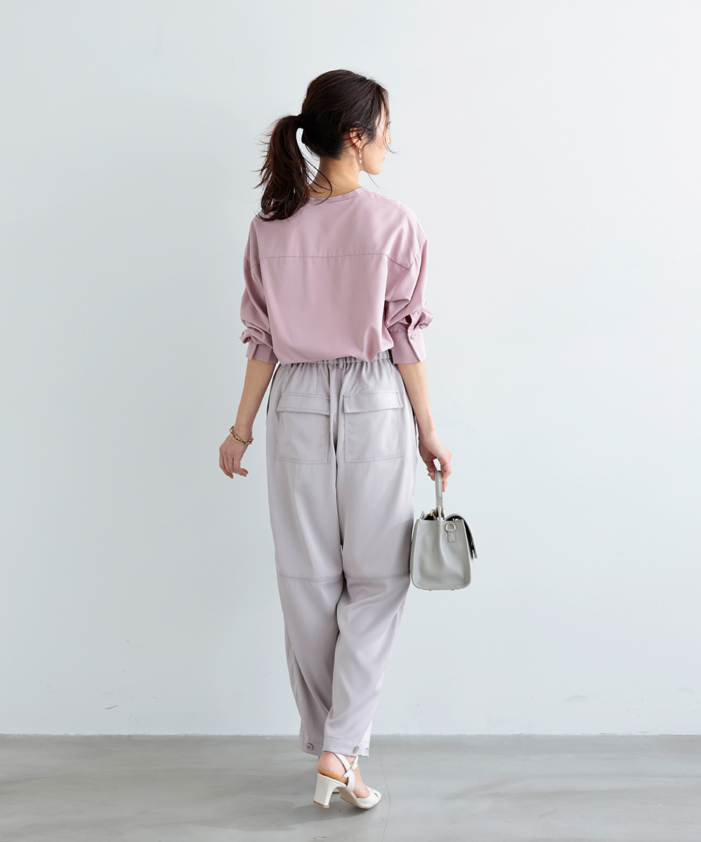 【LAST SALE】未使用品・グロッシー２wayシルエットカーゴパンツ | WEBストア | ファッションレンタル【EDIST. CLOSET】