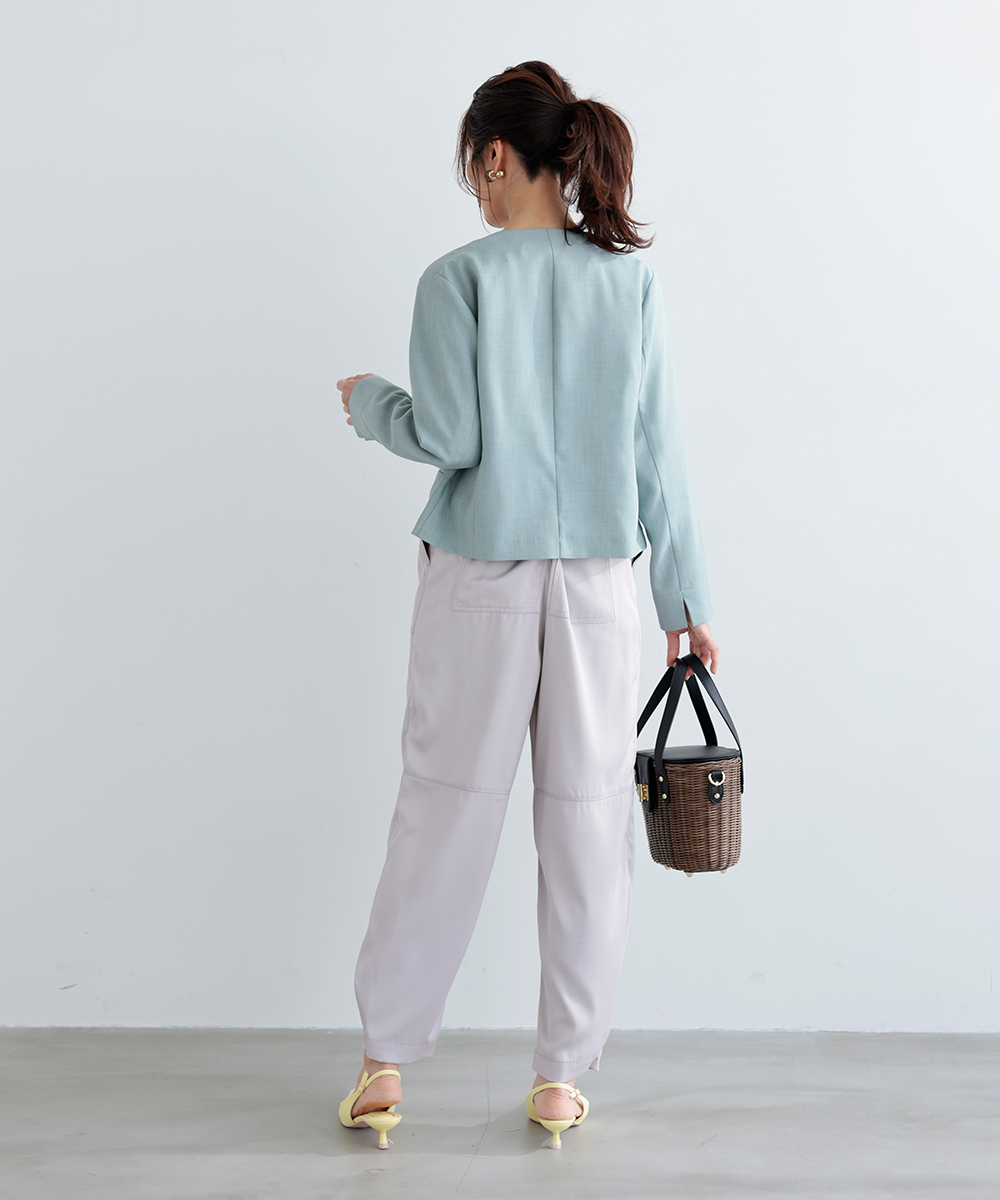 【LAST SALE】未使用品・グロッシー２wayシルエットカーゴパンツ | WEBストア | ファッションレンタル【EDIST. CLOSET】