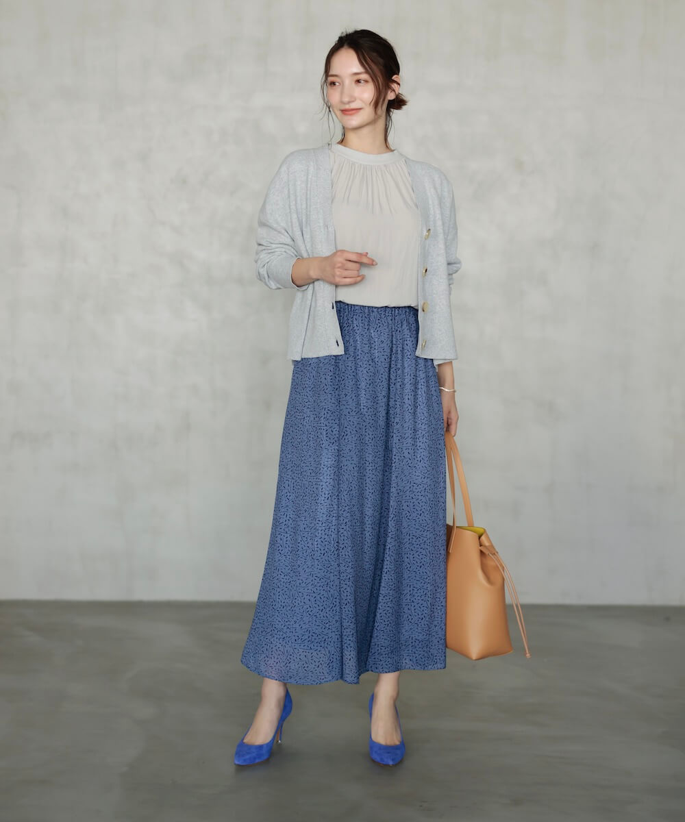 ★50％OFF★幾何学ドット柄マーメイドスカート | WEBストア | ファッションレンタル【EDIST. CLOSET】