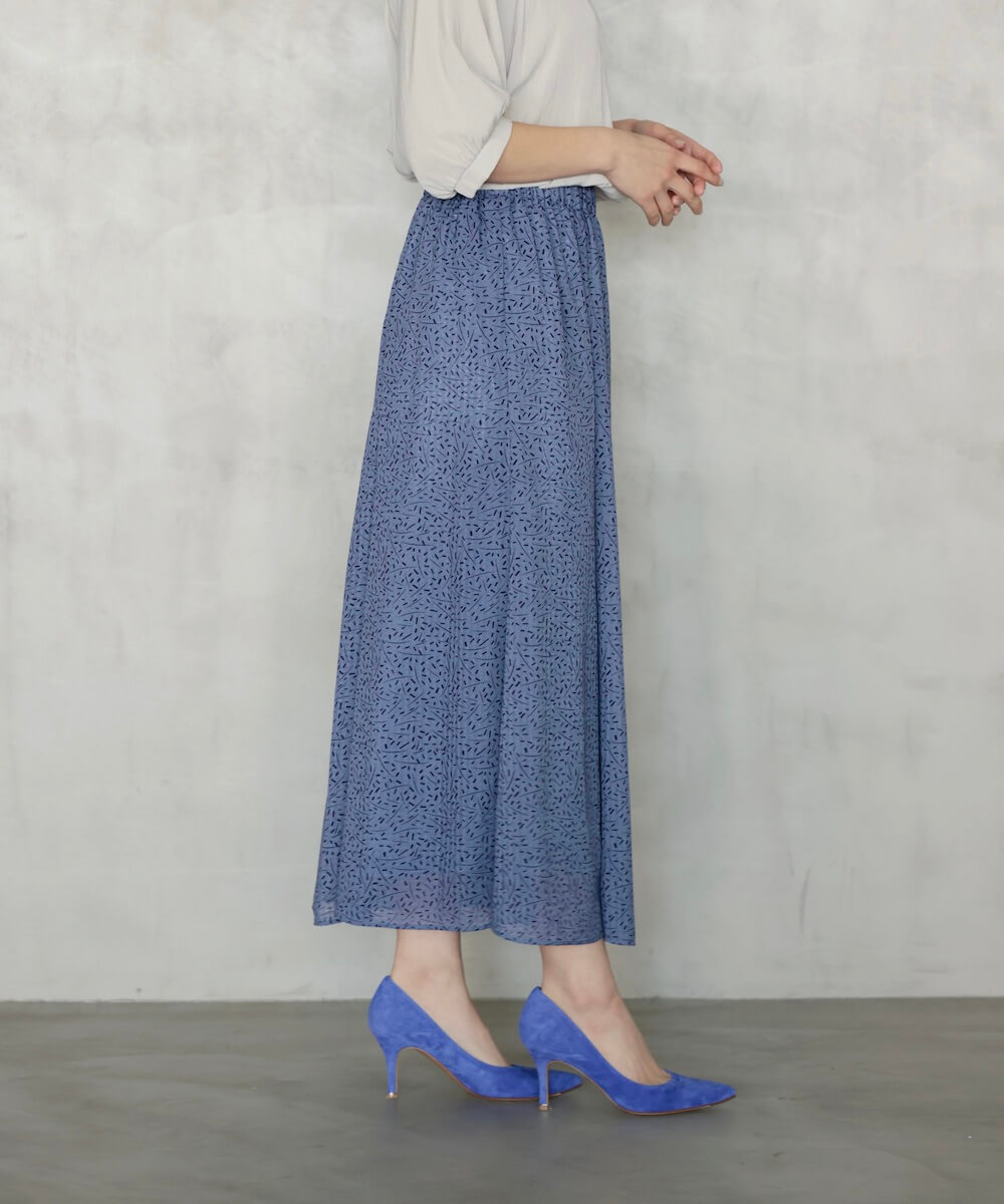 ★50％OFF★幾何学ドット柄マーメイドスカート | WEBストア | ファッションレンタル【EDIST. CLOSET】