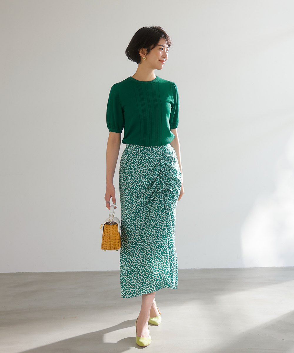 花柄２wayマーメイドスカート | WEBストア | ファッションレンタル【EDIST. CLOSET】