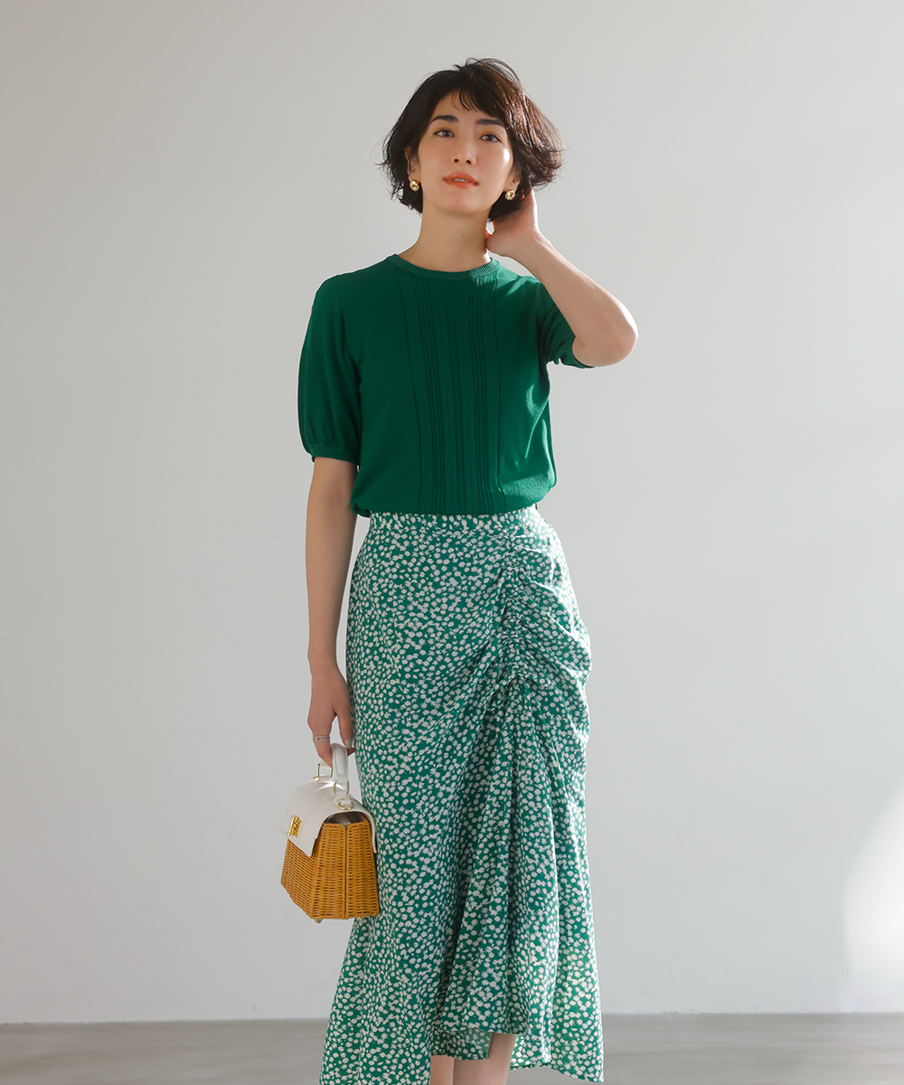 花柄２wayマーメイドスカート | WEBストア | ファッションレンタル【EDIST. CLOSET】