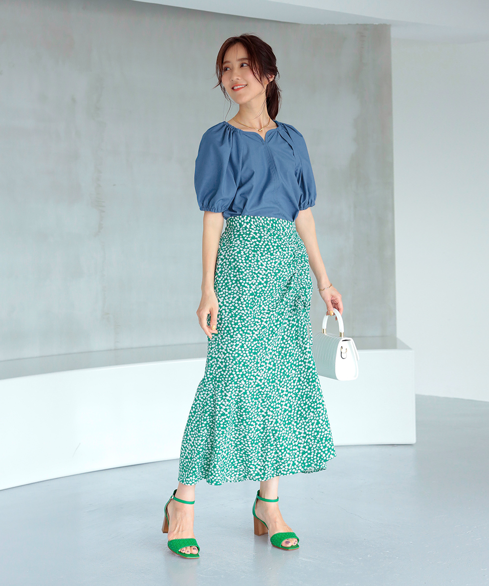 花柄２wayマーメイドスカート | WEBストア | ファッションレンタル【EDIST. CLOSET】