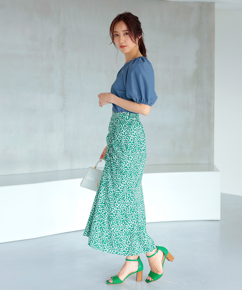 花柄２wayマーメイドスカート | WEBストア | ファッションレンタル【EDIST. CLOSET】
