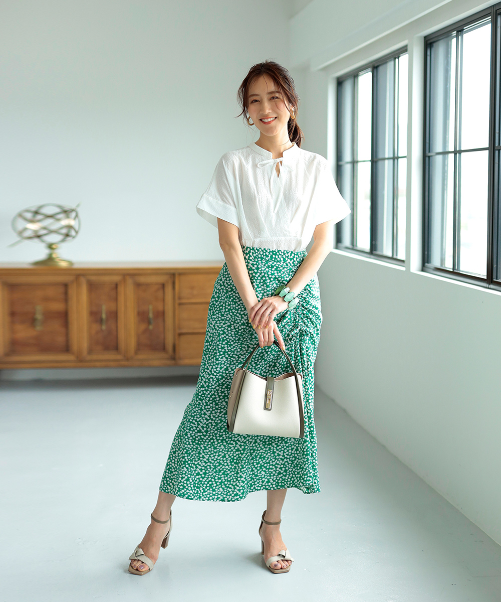 花柄２wayマーメイドスカート | WEBストア | ファッションレンタル【EDIST. CLOSET】