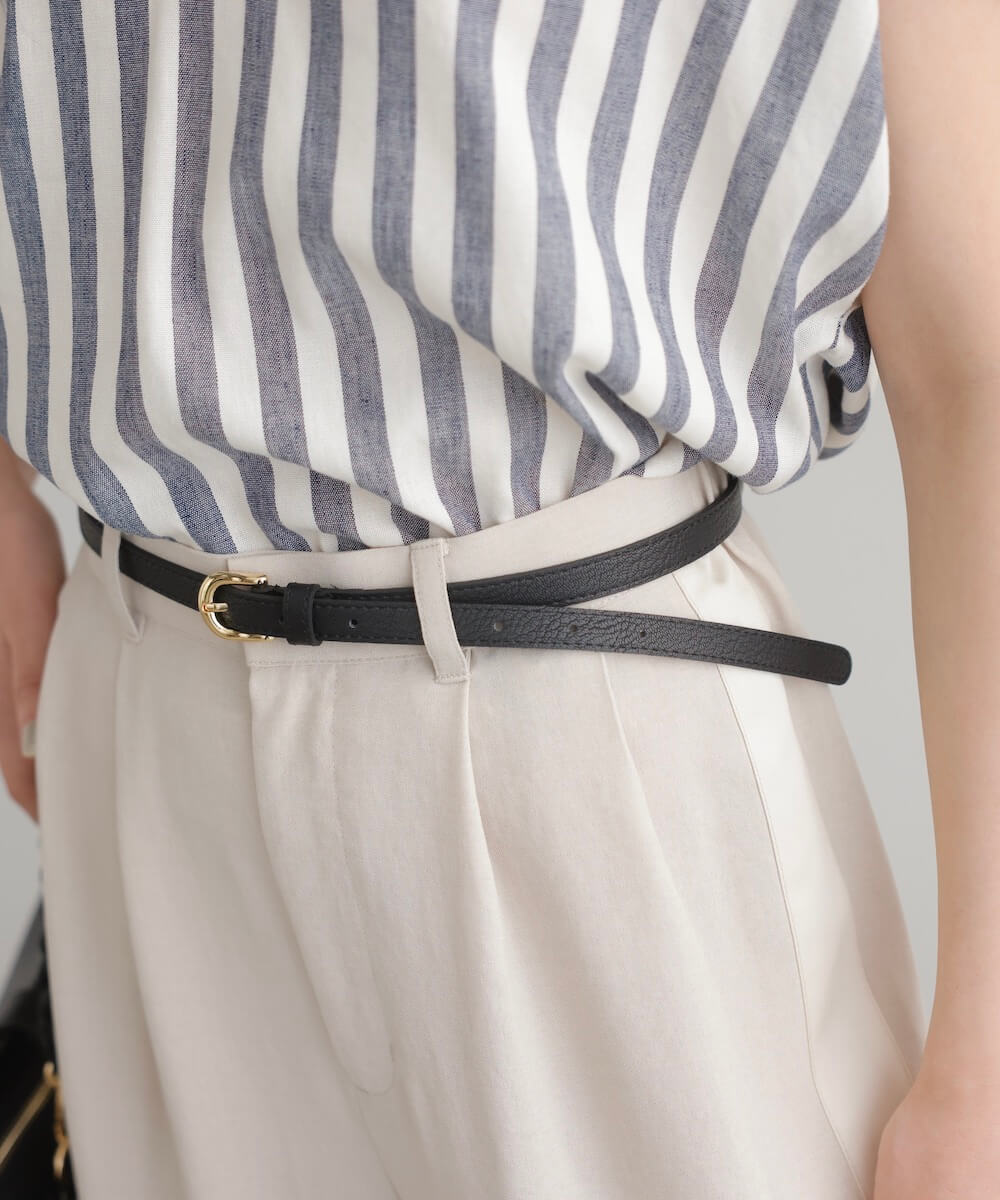 【2カラー展開】15mmゴールドバックル細ベルト | WEBストア | ファッションレンタル【EDIST. CLOSET】