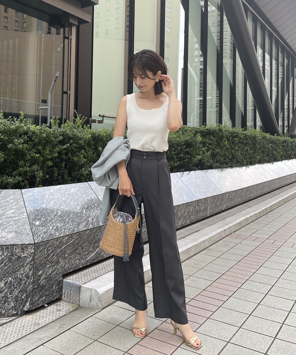 2WAY美デコルテスクエアタンク | WEBストア | ファッションレンタル【EDIST. CLOSET】