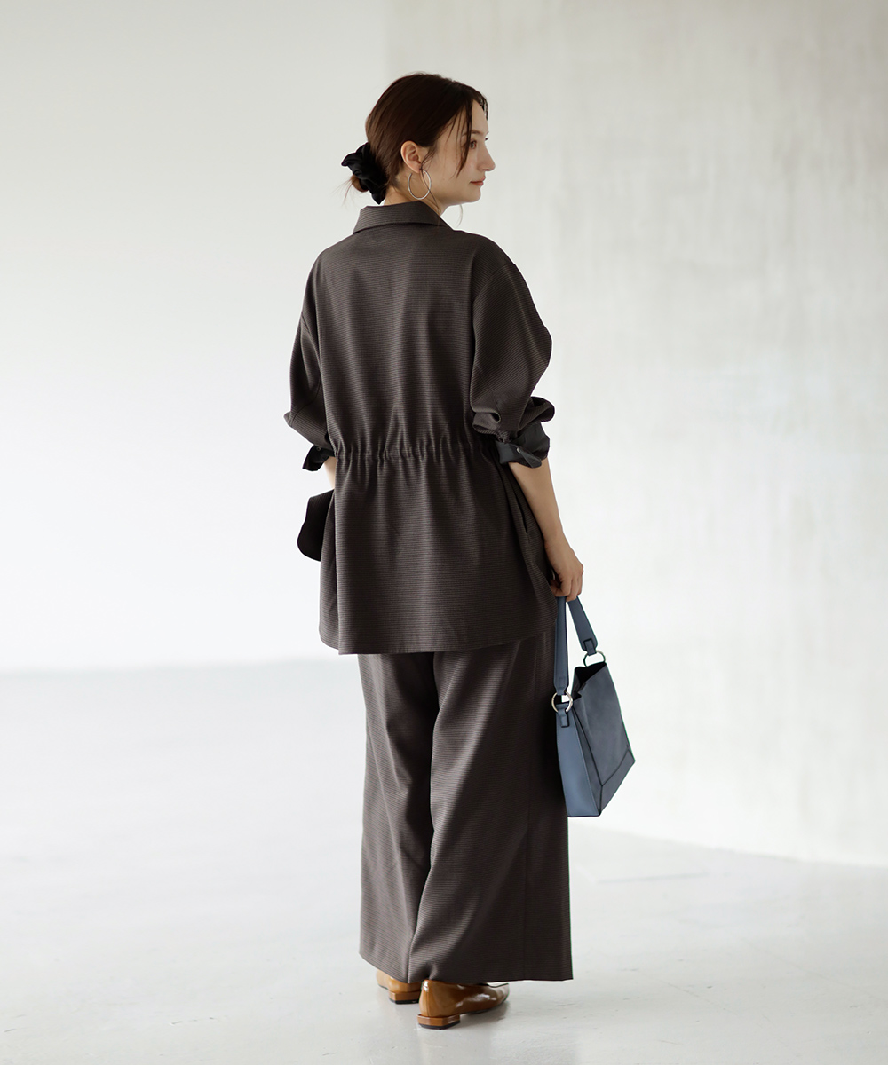 チェック柄スリータックパンツ | WEBストア | ファッションレンタル【EDIST. CLOSET】