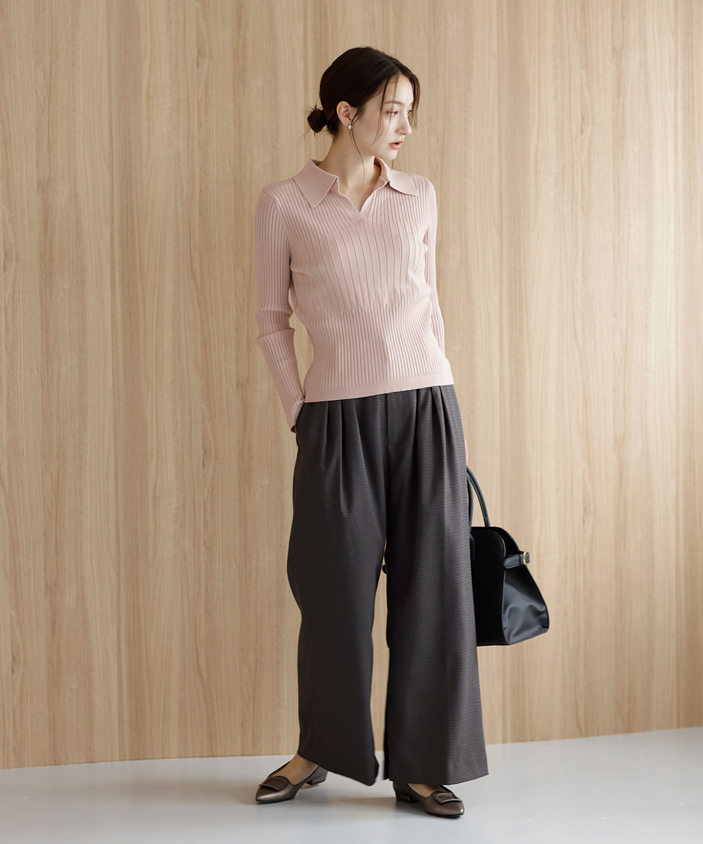 チェック柄スリータックパンツ | WEBストア | ファッションレンタル【EDIST. CLOSET】