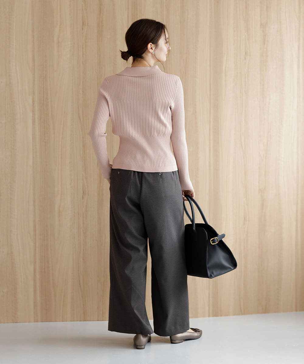 チェック柄スリータックパンツ | WEBストア | ファッションレンタル【EDIST. CLOSET】