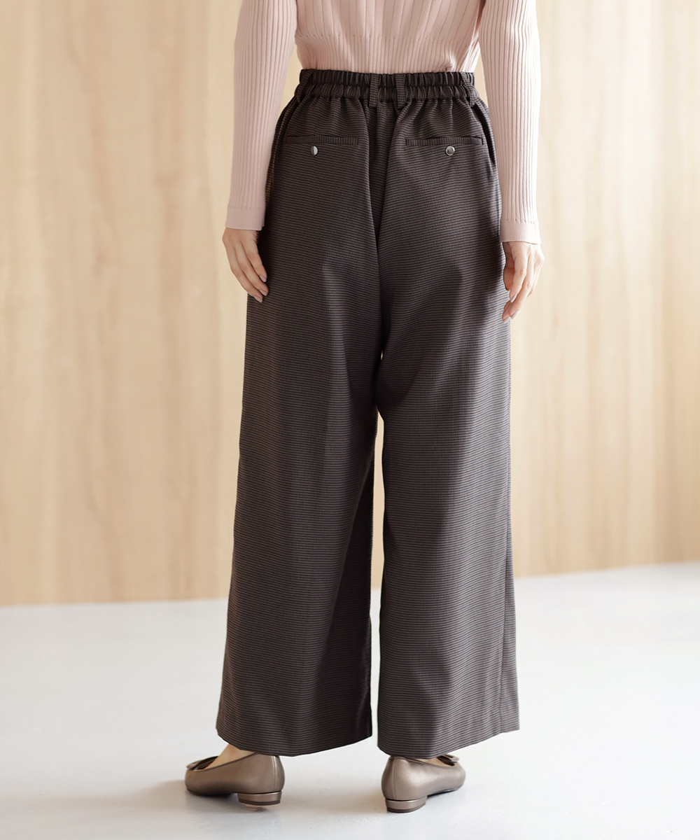 チェック柄スリータックパンツ | WEBストア | ファッションレンタル【EDIST. CLOSET】