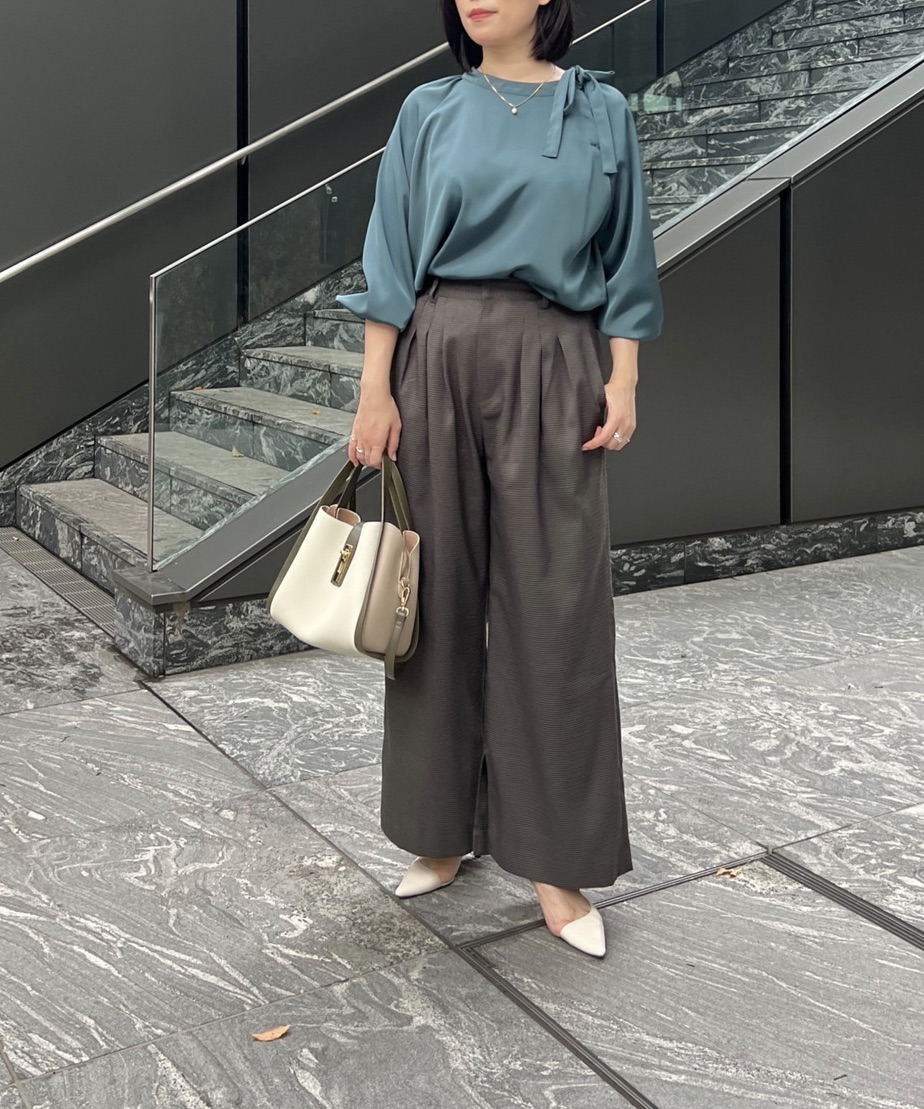 チェック柄スリータックパンツ | WEBストア | ファッションレンタル【EDIST. CLOSET】