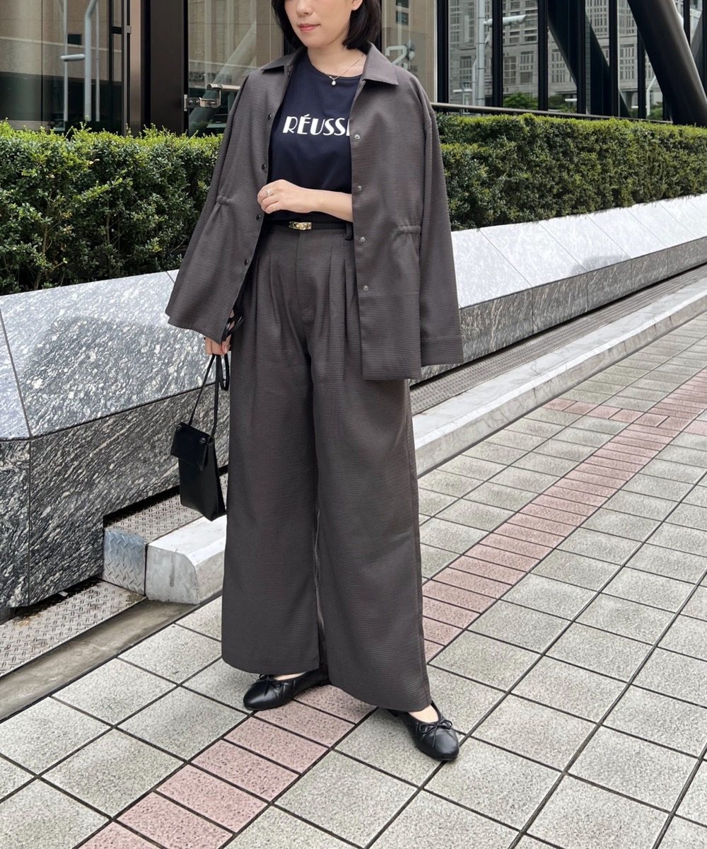 チェック柄スリータックパンツ | WEBストア | ファッションレンタル【EDIST. CLOSET】