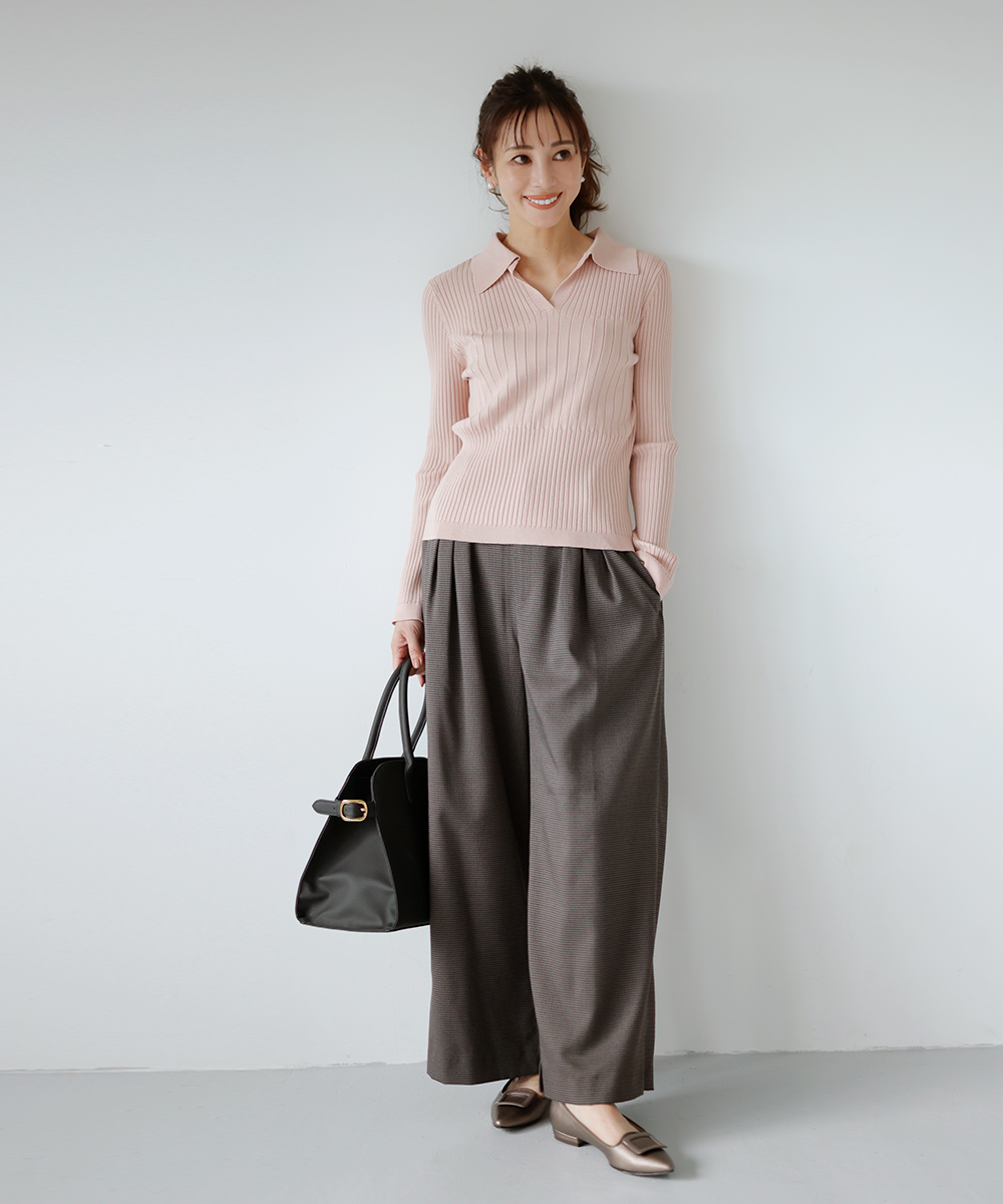 チェック柄スリータックパンツ | WEBストア | ファッションレンタル【EDIST. CLOSET】