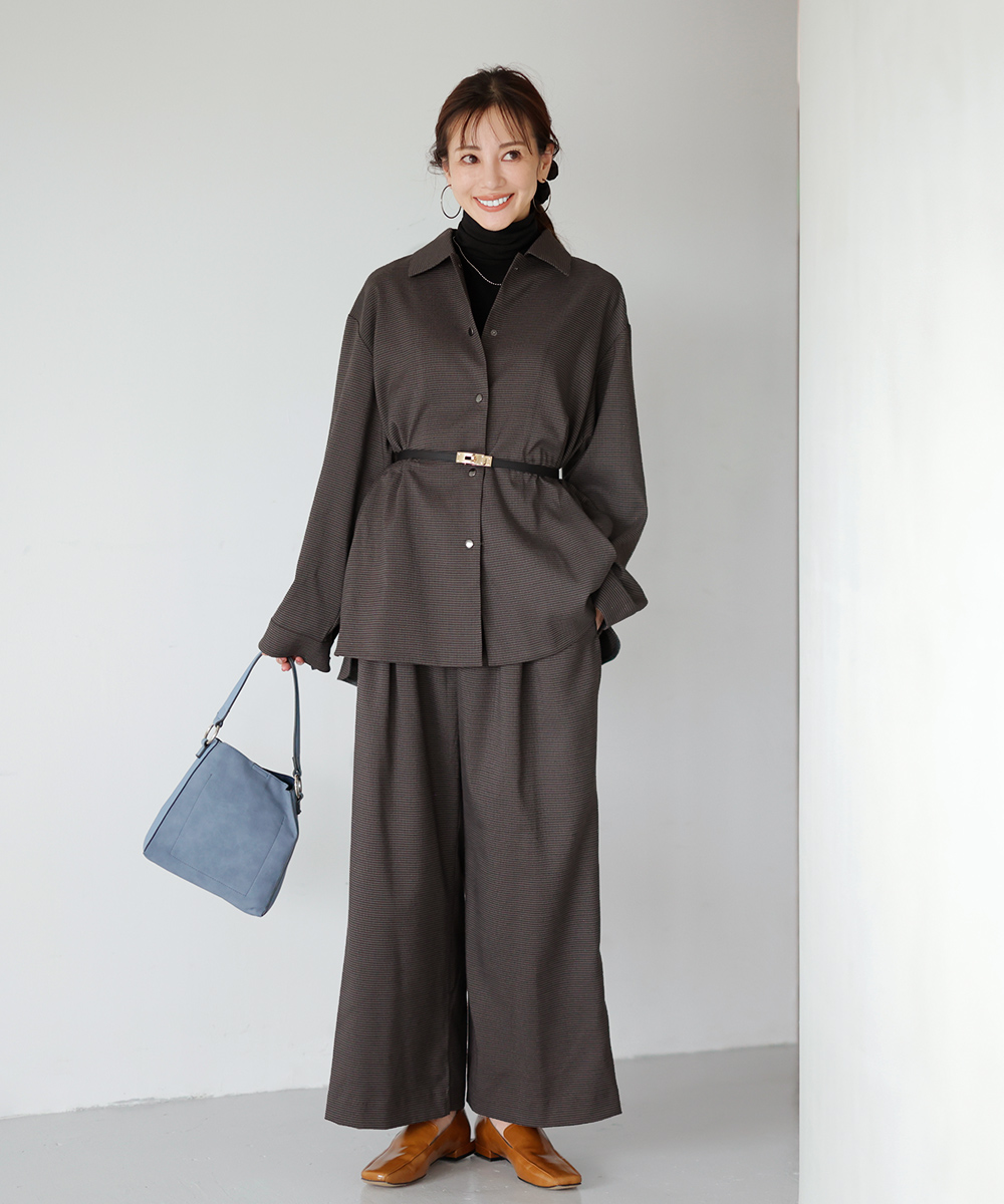 チェック柄オーバーシャツジャケット | WEBストア | ファッションレンタル【EDIST. CLOSET】