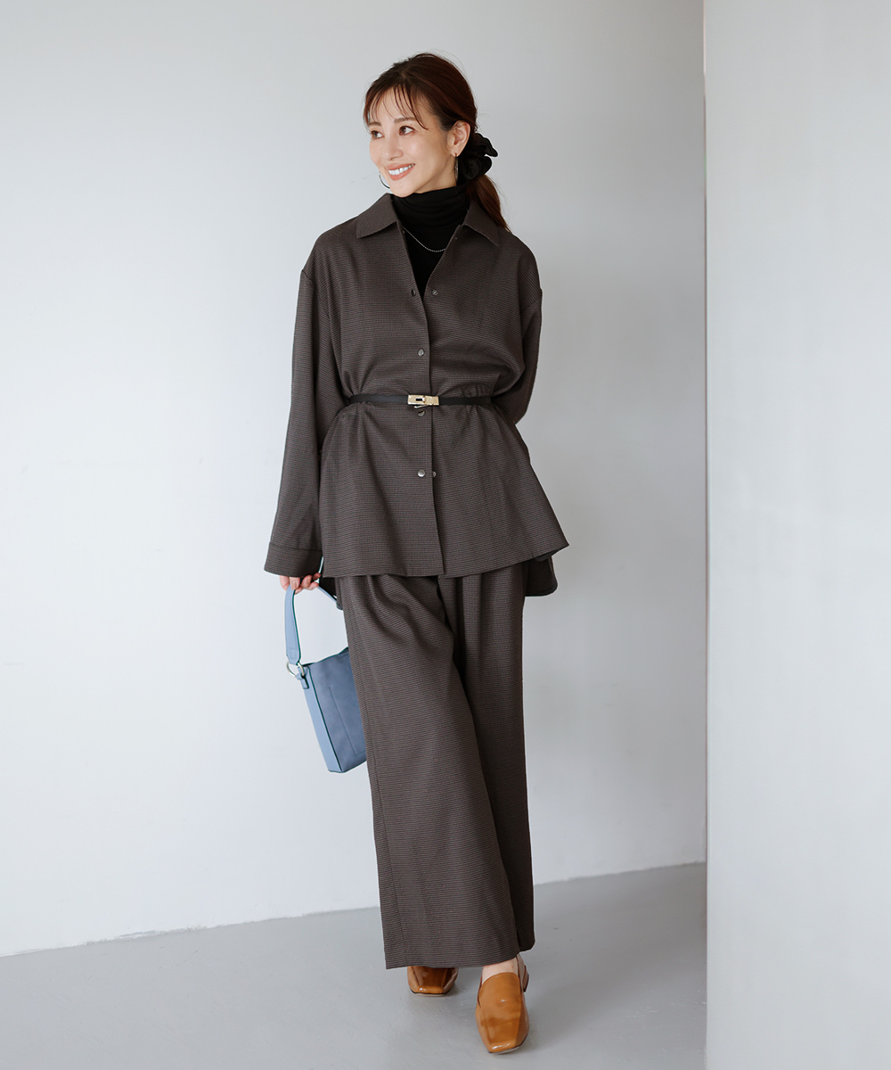 チェック柄オーバーシャツジャケット | WEBストア | ファッションレンタル【EDIST. CLOSET】