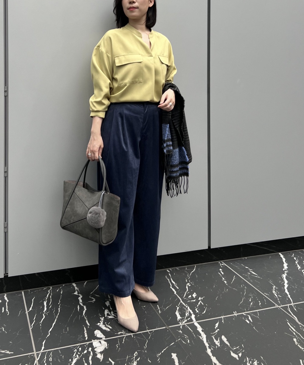 袖ボタン開きスキッパーブラウス | WEBストア | ファッションレンタル【EDIST. CLOSET】