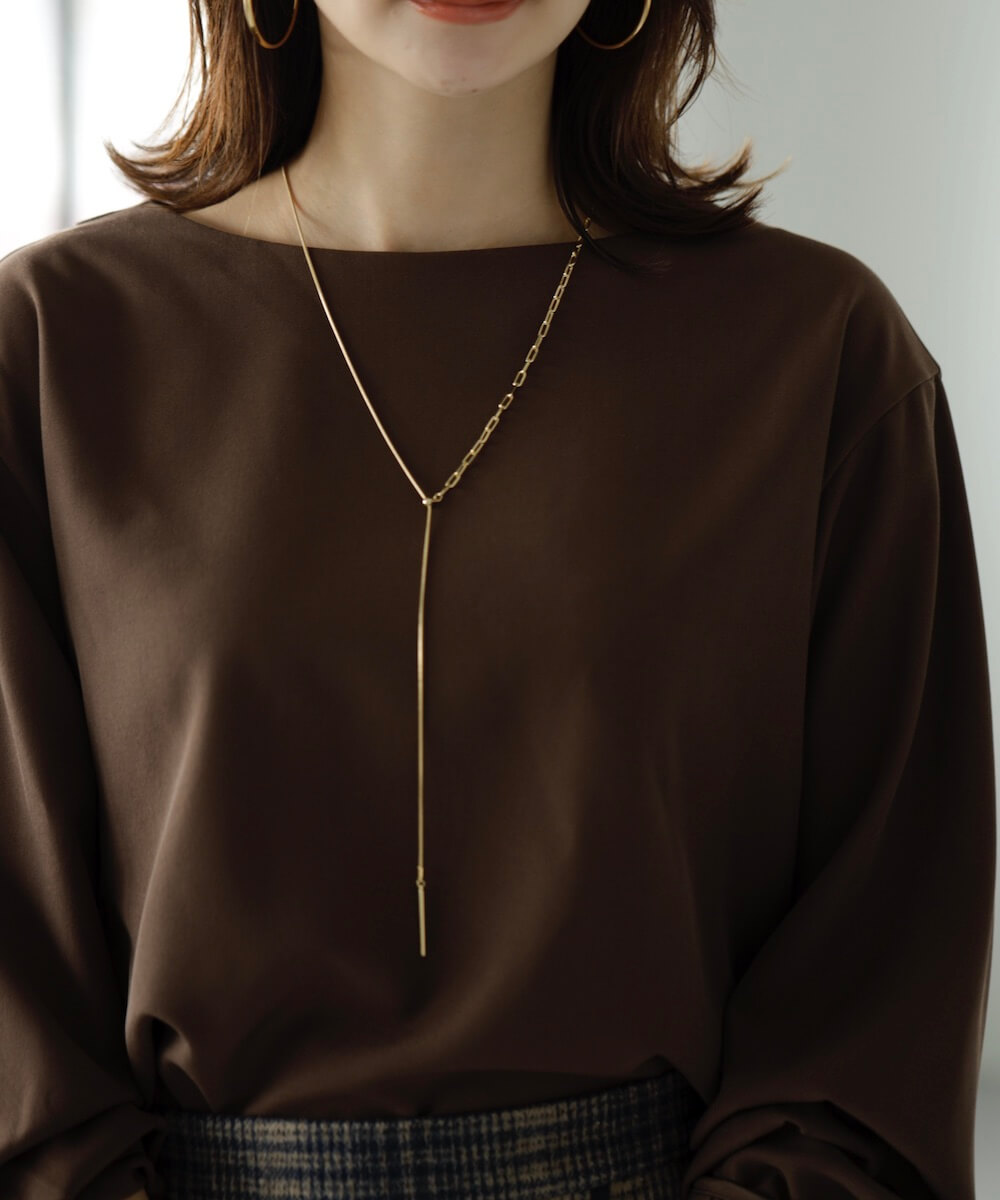 マルチウェイデザインチェーンロングネックレス | WEBストア | ファッションレンタル【EDIST. CLOSET】