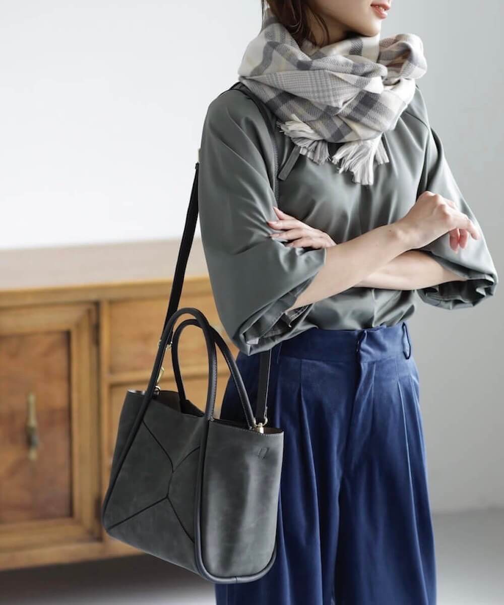ショルダーバッグ付きスエードトートバッグ | WEBストア | ファッションレンタル【EDIST. CLOSET】
