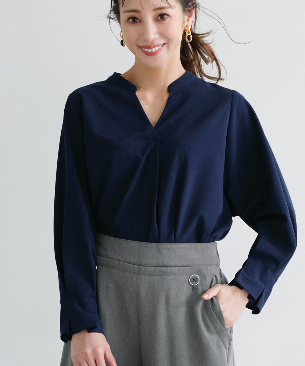 ★30％OFF★カットジョーゼット袖口タックブラウス | WEBストア | ファッションレンタル【EDIST. CLOSET】