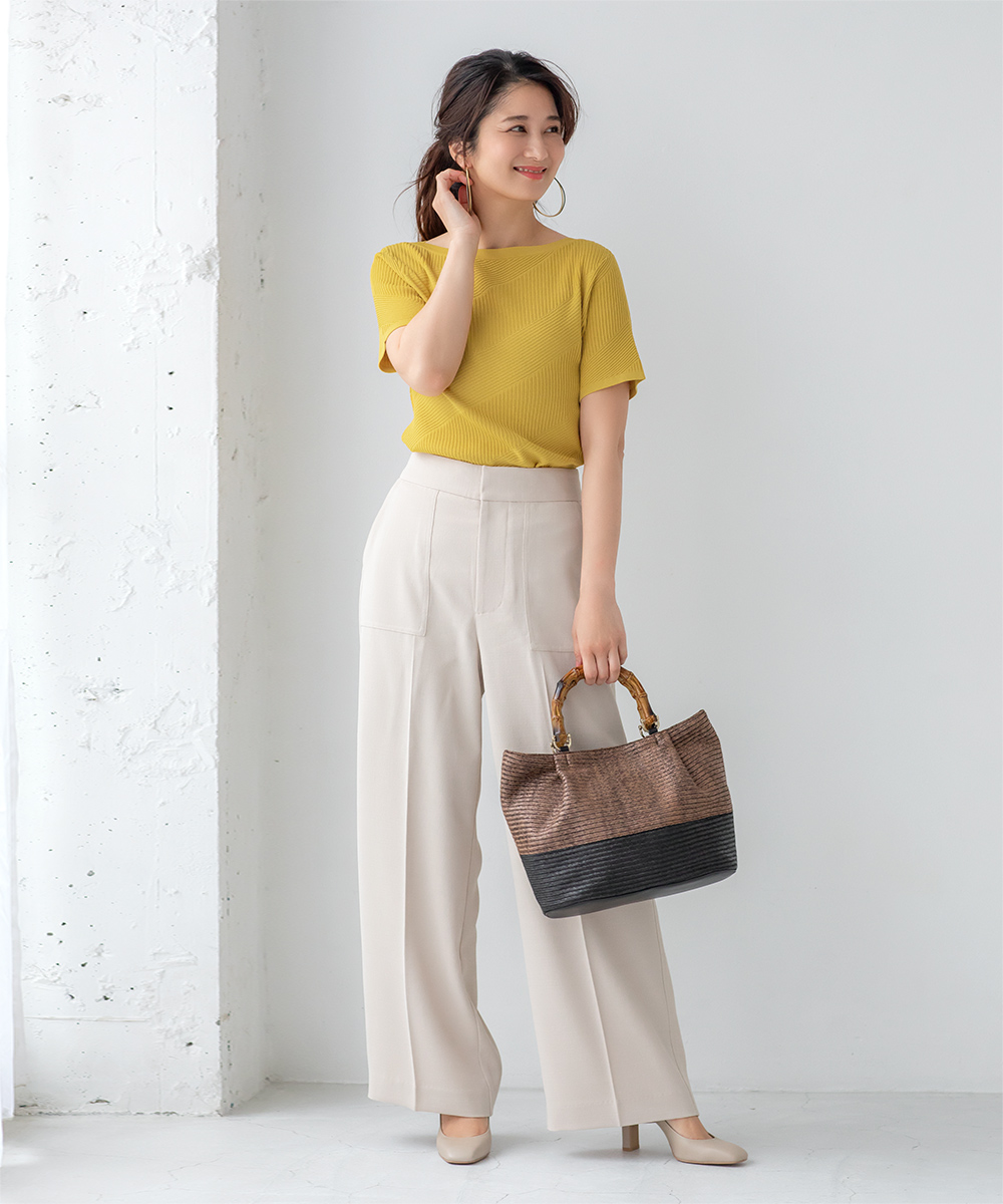 【謝恩SALE】★撮影サンプル特別価格★ビッグポケットストレートパンツ | WEBストア | ファッションレンタル【EDIST. CLOSET】