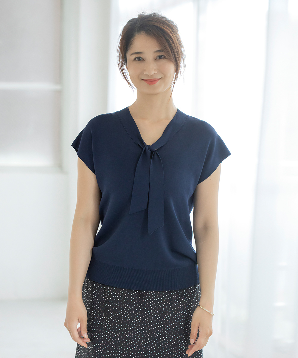 【謝恩SALE】★アウトレット特別価格★ボウタイデザインニット | WEBストア | ファッションレンタル【EDIST. CLOSET】