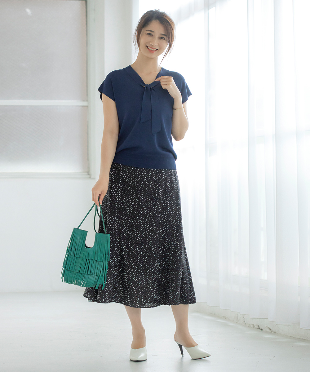 【謝恩SALE】★アウトレット特別価格★ランダムドットマーメイドスカート | WEBストア | ファッションレンタル【EDIST. CLOSET】